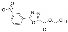 Ethyl 5-[3-(Nitrophenyl)]-1,3,4-Oxadiazole-2-Carboxylate