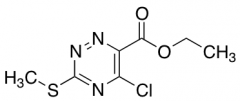 Ethyl 5-Chloro-3-(methylthio)-1,2,4-triazine-6-carboxylate