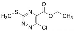 Ethyl 6-Chloro-3-(methylthio)-1,2,4-triazine-5-carboxylate