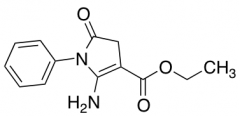 Ethyl 2-Amino-5-Oxo-1-Phenyl-4,5-Dihydro-1h-Pyrrole-3-Carboxylate