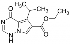 Ethyl 5-Isopropyl-4-Oxo-3,4-Dihydropyrrolo[2,1-F][1,2,4]Triazine-6-Carboxylate