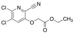 Ethyl 2-((5,6-Dichloro-2-Cyanopyridin-3-Yl)Oxy)Acetate