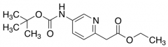 Ethyl 2-(5-((Tert-Butoxycarbonyl)Amino)Pyridin-2-Yl)Acetate