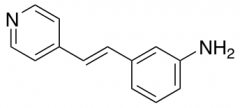 {3-[(E)-2-pyridin-4-ylvinyl]phenyl}amine
