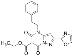 Ethyl 2-(Oxazol-2-yl)-5,7-dioxo-4-phenethyl-4,5,6,7-tetrahydropyrazolo[1,5-a]pyrimidine-6-