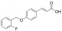 (2E)-3-{4-[(2-Fluorobenzyl)oxy]phenyl}prop-2-enoic Acid