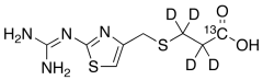 法莫替丁酸杂质-13C,d4（Famotidine-13C,d4 Acid Impurity）