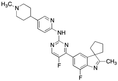 5-Fluoro-4-(7'-fluoro-2'-methylspiro[cyclopentane-1,3'-[3H]indol]-5'-yl)-N-[5-(1-methyl-4-