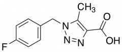 1-(4-Fluorobenzyl)-5-methyl-1H-1,2,3-triazole-4-carboxylic Acid
