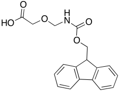 2-[[[(9H-Fluoren-9-ylmethoxy)carbonyl]amino]methoxy]acetic Acid