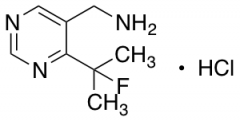 (4-(2-Fluoropropan-2-yl)pyrimidin-5-yl)methanamine Hydrochloride