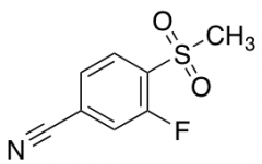 3-Fluoro-4-(methylsulphonyl)benzonitrile