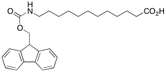 12-((((9H-Fluoren-9-yl)methoxy)carbonyl)amino)dodecanoic Acid