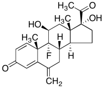 9&alpha;-Fluoro-11&beta;,17&alpha;-dihydroxy-6-methylenepregna-1,4-diene-3,20-