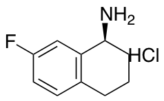 (1S)-7-fluoro-1,2,3,4-tetrahydronaphthalen-1-amine hydrochloride