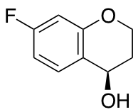 (4S)-7-fluoro-3,4-dihydro-2H-1-benzopyran-4-ol