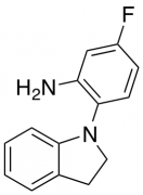 5-Fluoro-2-(indolin-1-yl)aniline