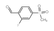2-Fluoro-4-(methylsulfonyl)benzaldehyde
