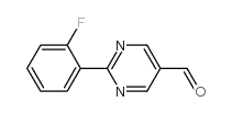 2-(2-Fluorophenyl)pyrimidine-5-carboxaldehye