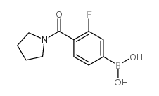 3-Fluoro-4-(pyrrolidine-1-carbonyl)phenylboronic acid
