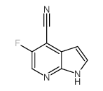 5-Fluoro-1h-pyrrolo[2,3-b]pyridine-4-carbonitrile