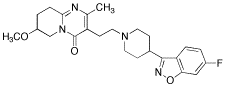 3-[2-[4-(6-Fluoro-1,2-benzisoxazol-3-yl)-1-piperidinyl]ethyl]-6,7,8,9-tetrahydro-7-methoxy