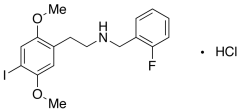 N-​(2-​Fluorobenzyl)-​2-​(4-​iodo-​2,​5-​dimethoxyphenyl)ethanamine Hydroch