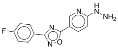 5-[3-(4-fluorophenyl)-1,2,4-oxadiazol-5-yl]-2-hydrazinylpyridine