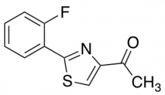 1-[2-(2-fluorophenyl)-1,3-thiazol-4-yl]ethan-1-one