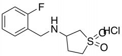 3-{[(2-fluorophenyl)methyl]amino}-1lambda6-thiolane-1,1-dione hydrochloride