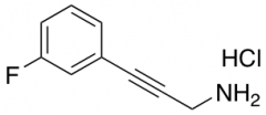 3-(3-fluorophenyl)prop-2-yn-1-amine hydrochloride