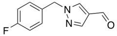 1-[(4-fluorophenyl)methyl]-1H-pyrazole-4-carbaldehyde