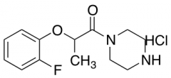 2-(2-fluorophenoxy)-1-(piperazin-1-yl)propan-1-one hydrochloride