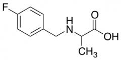 2-{[(4-fluorophenyl)methyl]amino}propanoic acid
