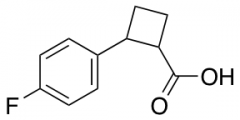 2-(4-fluorophenyl)cyclobutane-1-carboxylic acid