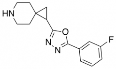 1-[5-(3-fluorophenyl)-1,3,4-oxadiazol-2-yl]-6-azaspiro[2.5]octane