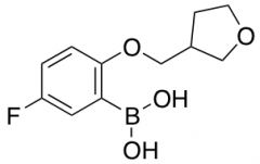 [5-fluoro-2-(oxolan-3-ylmethoxy)phenyl]boronic acid