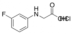 2-[(3-fluorophenyl)amino]acetic acid hydrochloride