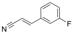 3-(3-fluorophenyl)prop-2-enenitrile