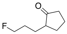 2-(3-fluoropropyl)cyclopentan-1-one