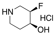 cis-3-fluoropiperidin-4-ol hydrochloride