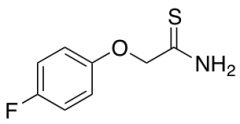 2-(4-fluorophenoxy)ethanethioamide