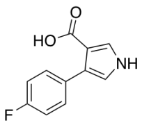 4-(4-fluorophenyl)-1H-pyrrole-3-carboxylic Acid