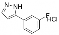 3-(3-fluorophenyl)-1H-pyrazole hydrochloride