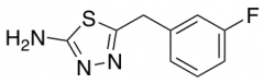 5-[(3-fluorophenyl)methyl]-1,3,4-thiadiazol-2-amine