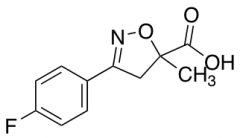 3-(4-fluorophenyl)-5-methyl-4,5-dihydro-1,2-oxazole-5-carboxylic Acid
