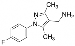 1-[1-(4-fluorophenyl)-3,5-dimethyl-1H-pyrazol-4-yl]methanamine