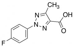 2-(4-fluorophenyl)-5-methyl-2H-1,2,3-triazole-4-carboxylic Acid