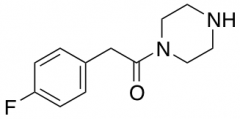 2-(4-fluorophenyl)-1-(piperazin-1-yl)ethan-1-one