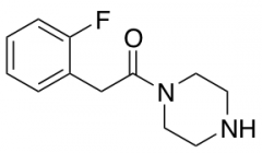 2-(2-fluorophenyl)-1-(piperazin-1-yl)ethan-1-one